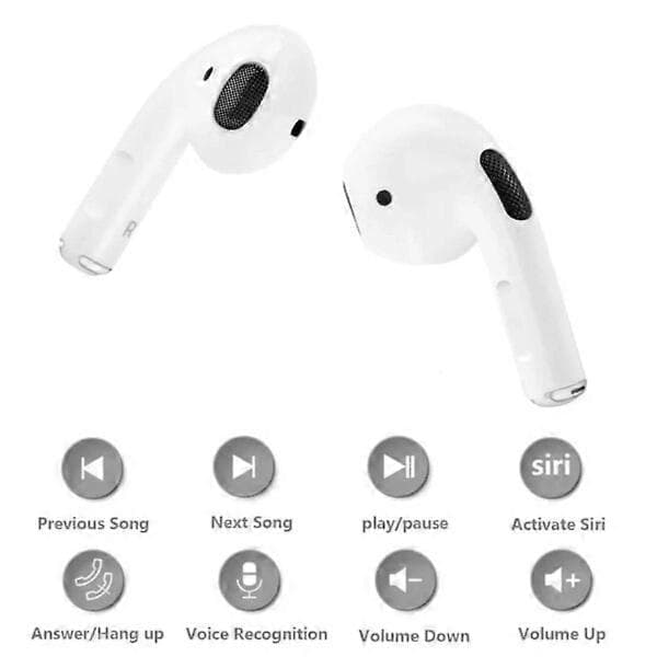 Pro5 BlackPods TWS Fuldstændig trådløse Mini In-Ear Hovedtelefoner Sort sort