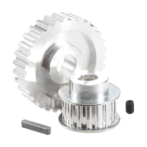 2 st Metall Synkron Remhjul Växel Motor Rem Växel Drivhjul Växel S Cj0618 Mini Svarv Växlar , Met s202412242405