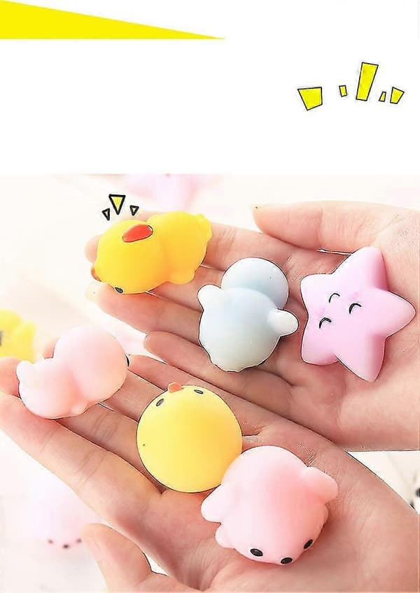 10-50 Pack Barn Anti Stress Boll Klämleksaker