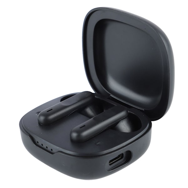 Bluetooth Earbuds Mini Bærbare Komfortable Stereo Trådløse Earbuds til Musik Sort Sort