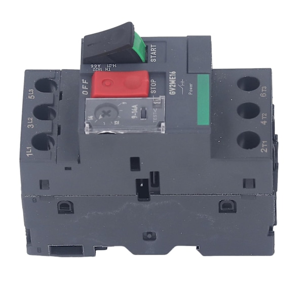 Motorbryter Termisk Magnetisk Overbelastningsbeskyttelse Manuell Starter AC690V 9-14A Skinnemontert