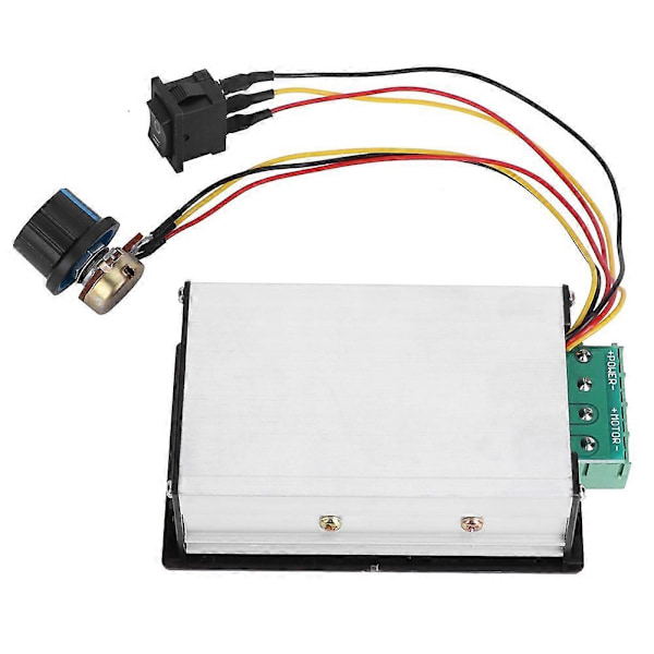 15A DC Motorvarvtalsregulator 6V 12V 24V 36V 48V Digital Display Regulator Controller YEMAA
