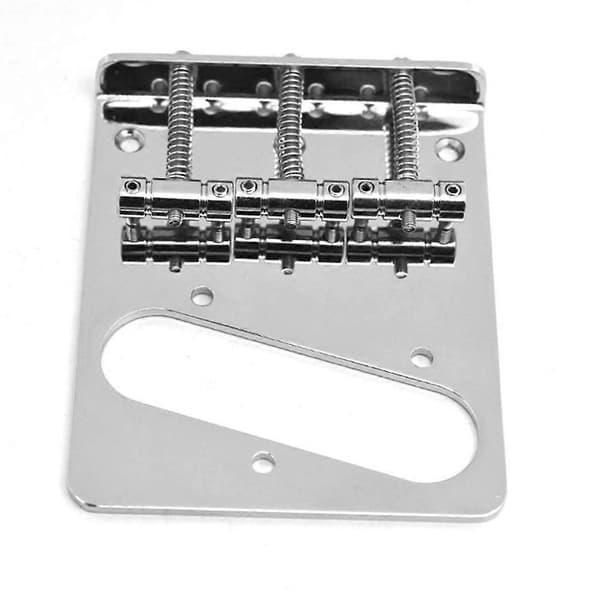 6 Sadelbroar TL Krom Gitarrbro Modern Elektrisk Gitarr Sadelbro för Gitarrbyte P