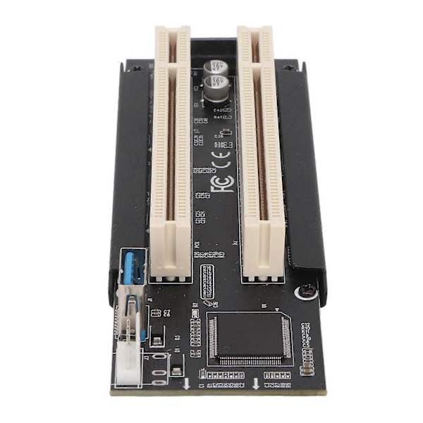 PCI E til Dual PCI Kort Plug and Play PCB Materiale Blå LED Dual PCI Udvidelseskort til WIN YEMMA