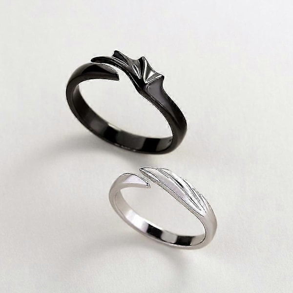Tannlaus og Light Fury Justerbar Date-Ring