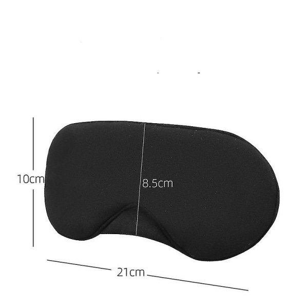 Cotton Sleep Eye Mask -2022 New Design Light Blocking Sleep Mask, Includes Travel Pouch, Soft, Comfortable, Blindfold