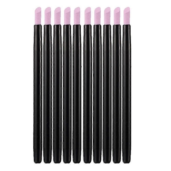 Sten Slipande Nagelfil Verktyg Nagelkonst Penna Nagelbandsborttagare Trimmer Buffert Pedikyr Penna Tvättad Klipp Pusher Polerare Manikyr Verktyg