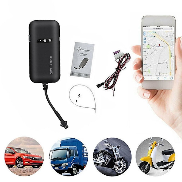 GPS Tracker GT02A GPS Sändare Locator Spårning Fordon Bil Motorcykel Ebike