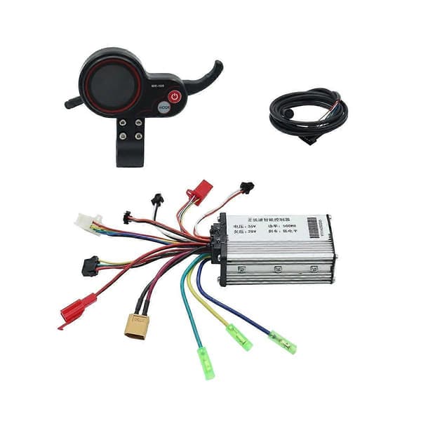 36V 500W Kontroller+MR-100 LCD Display Instrumentpanelmätare för El
