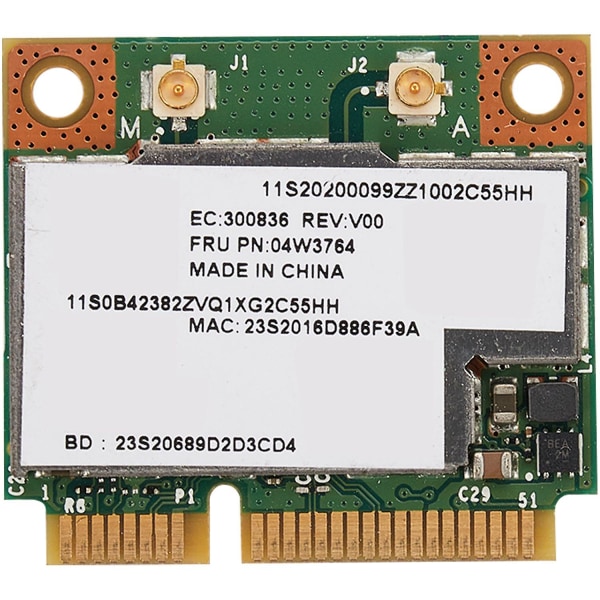 Bcm943228hmb 04w3764 Wifi Trådløs Bluetooth 4.0 Halv Mini Pci-e Kort Kompakt Til E130 E135 E330 E3