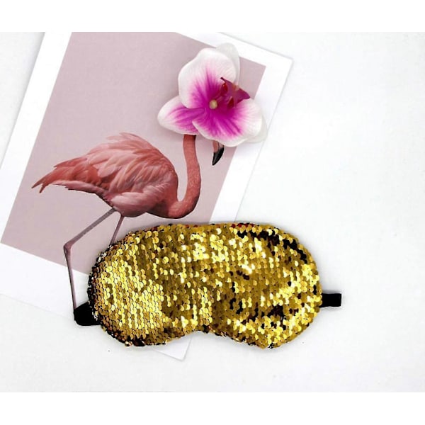 Aveki 6 st Glitter Sjöjungfru Paljetter Sovmask Elastisk Ögonmask Skugga Ögonbindel Kvinnor Tonåringar Flickor