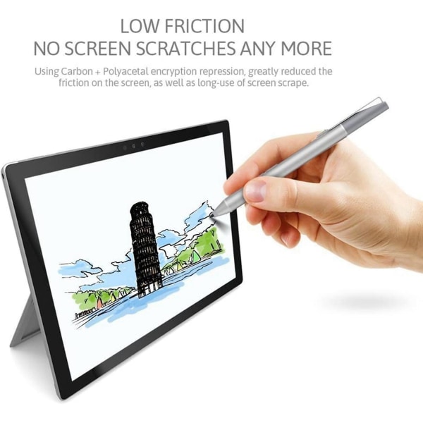 6 pakke for Surface Pro 3 pennespiss 6 stk erstatningspisser Refill for Surface Pro 3 kontaktpenn