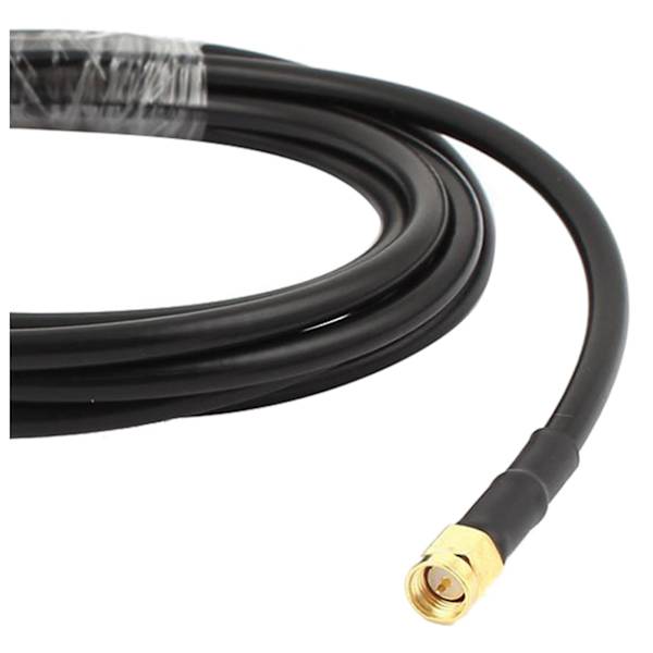 2x N-Type Han til SMA Han 2 Meter Antenne Koaksial RG58 Kabel Stik