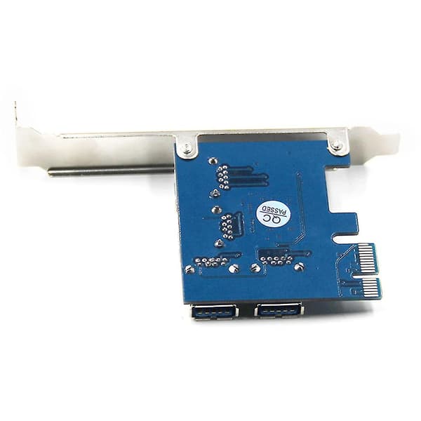 PCI-Express 16x Slots Riser Card PCI-e 1x Til Ekstern 16x PCI-e USB 3.0 Adapter
