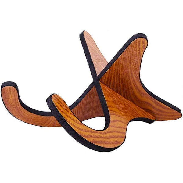 Ukuleleställ, Universellt Portabelt Avtagbart Träställ, Vikbart Musikinstrumentställ med X-formade Delar, för Ukulele Violin Mandolin