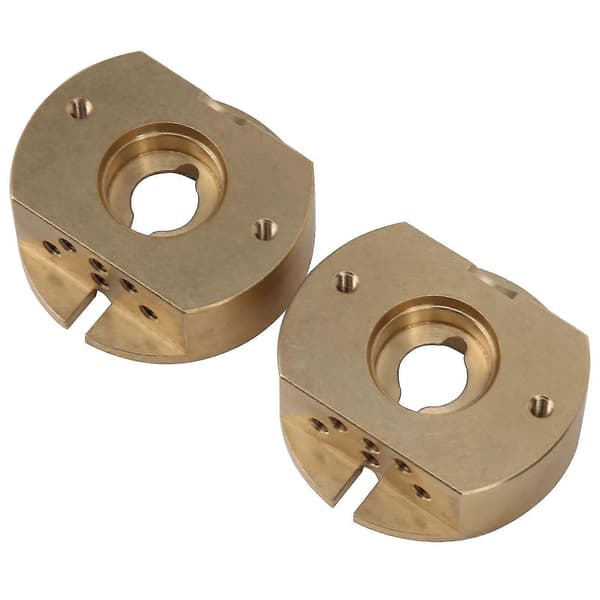 2 stk. RC Messing Interne Beadlock Hjulvægte Udskiftning til Axial Wraith 90018