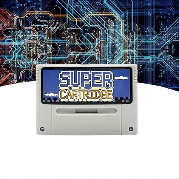 1000-i-1 Spil til SNES SFC Spilkort til Super Famicom 16 Bit US/EU/JP Version Videospilkonsol A