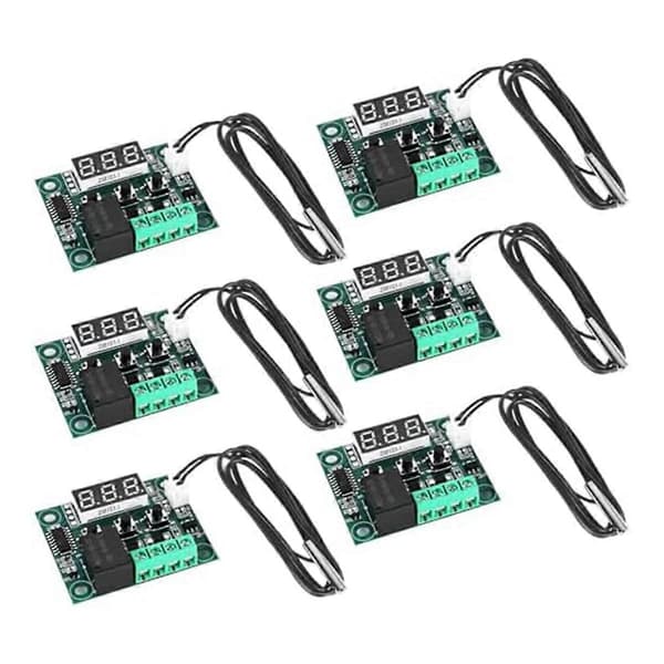 W1209 DC 12 V LED Digital Termostat Temperaturregulator, -50-110C Temperaturkontrol Switch Modul Board med Sensor Probe