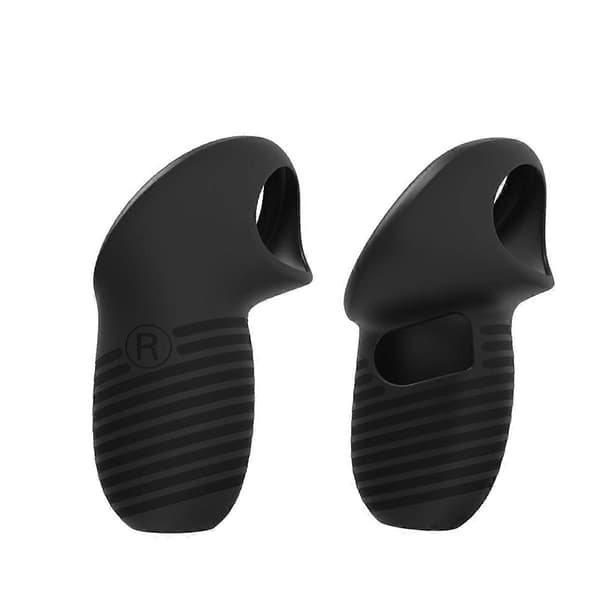 Spilcontroller Etui til Meta Quest3 Grip Skridsikker Silikone Etui til Quest3 Silikone Etui med Beskyttelseshætte D