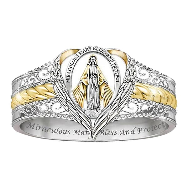 Dame Mote Ring Sølv Rund Bryllupsring Gave 1 Stk Ring