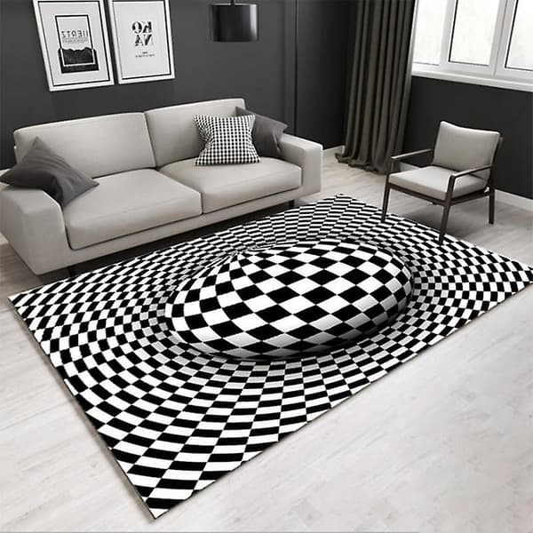 3D Visuell Matta, Geometrisk Tredimensionell Golvmatta 50x80cm