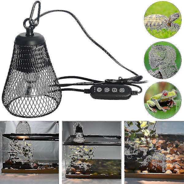 Uva Uvb Reptile Heat Lamp With Dimmable For Tortoise Lizards Snake