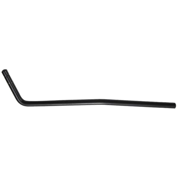 Direkte Indsættelse Elektrisk Guitar Tremolo Arm Whammy Bar - Krom - Sort / Indsætningsdel Diameter