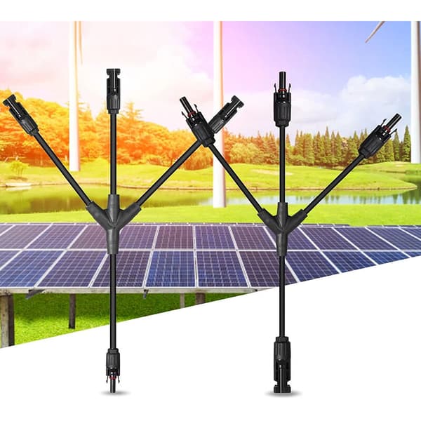 Typ 3 Gren Professionell Solpanelkabelkontakt. Solpanelkontakt och koppling. För solcellssystem