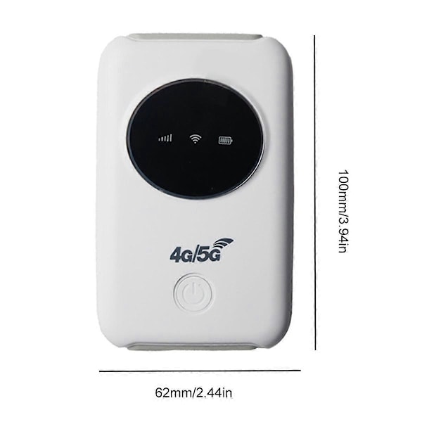 H808+ Mobiili WiFi-reititin 4G Lte 150Mbps Kannettava Taskumodeemi Mini-reititin SIM-korttipaikalla Hotspot ulkoilumatkoille