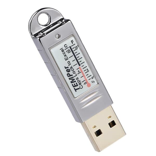 USB-termometer Temperatursensor Datalogger Recorder för PC Windows XP Vista/7