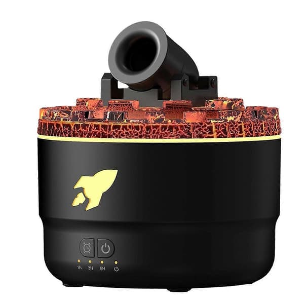 Simuleret Kanonild Essential Oil Diffuser Aromaterapi Luftfugtighedsmaskine Lille Duft Aroma Humi