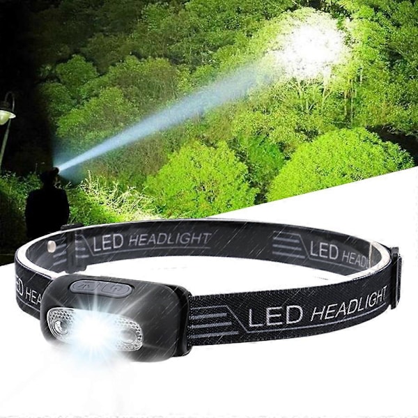 Mini ladattava LED-otsalamppu
