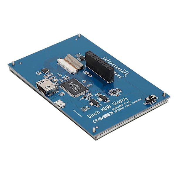 Kosketusnäyttö 5 tuuman HDMI LCD HD -näyttö Raspberry PI3 PI2/B -monitorille