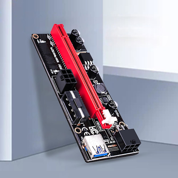 VER009S Kannettava USB 3.0 PCI-E 1X - 16X GPU Express Riser -kortti kaivurille