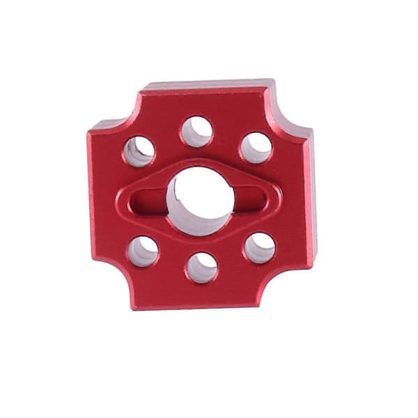 Metal Differential Spool Differential Lås Spool til 1/8 Sledge 95076-4 RC Bil Opgraderinger Dele, Rød