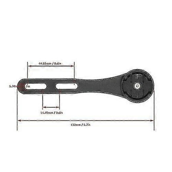 Cykelcomputerholder til racercykel, integreret styrholder, erstatning til Garmin cykelcomputer