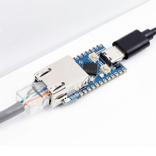 RP2040-ETH Mini Utvecklingskort RP2040 Ethernet Port Modul för Mikrokontroller