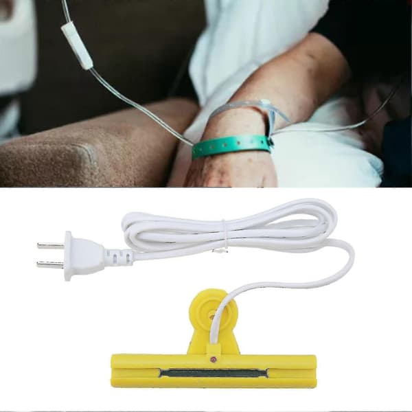 Droppinfusionsvätska Termostat Dubbelsidig Värmeklämma 220v