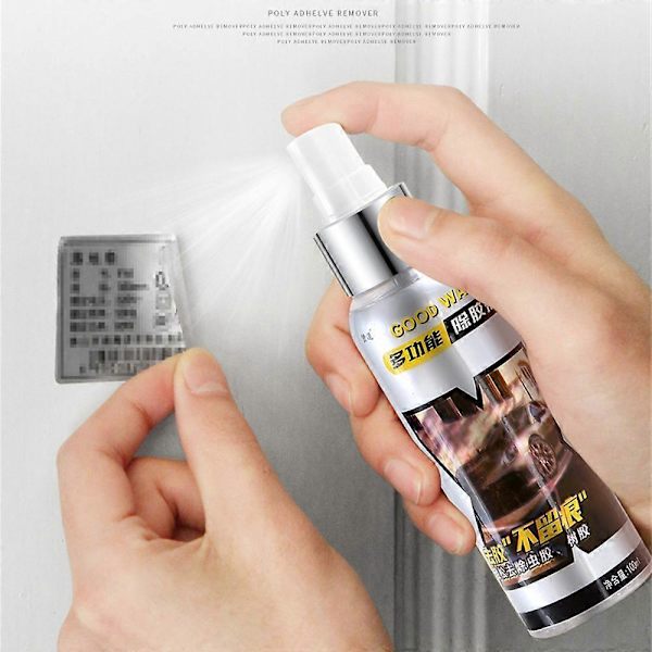 1-3 stk. Klæbefjerner Spray 30 ml, Klæberestfjerner til fjernelse af genstridige rester 100 ml 1pc