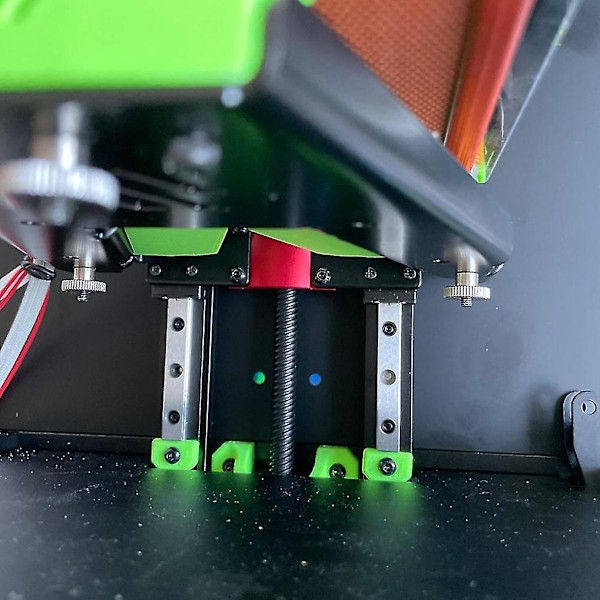 Til Voron0 3D-printer Kirigami sengestøtte Aluminiumsmøtrik monteringsblok til Voron 0.1/0 3D-printer opgradering