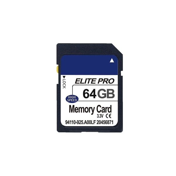 SD-kort 64gb minnekort Flash-minnekort Overvåkingskamera Minnekortopptaker Minnekort Sd