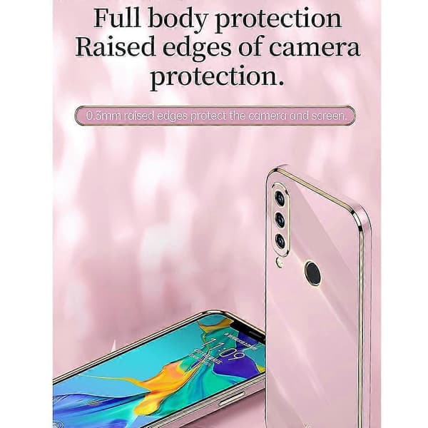 Til Huawei P30 Lite 6d Plating TPU Cover Med Holder s202412248280