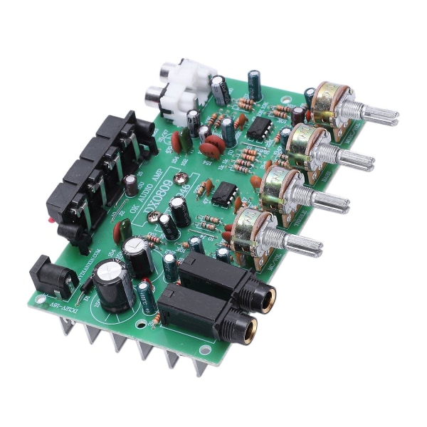 Tda8944 2.1 Amplifier Board Audio 30x2w Sound Amplifier Tone Board Dc12v With Microphone