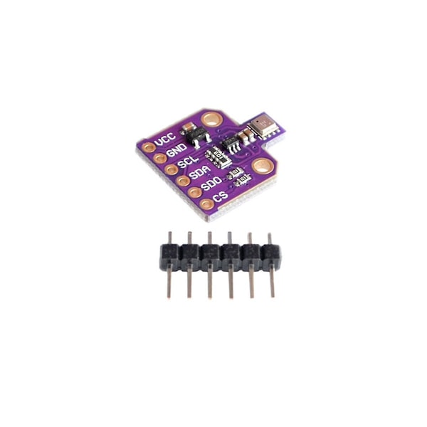 2 st BME680 Digital Temperatur, Luftfuktighet, Trycksensor CJMCU-680 Hög Höjd Modul Utveckling