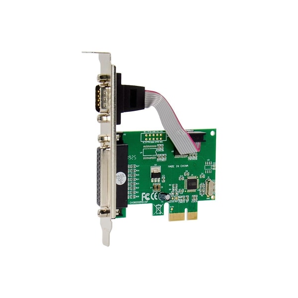 Utvidelseskort St39 Pcie X1 Ch382l 1s1p Rs232+ltp1 End Control Multifunksjon Praktisk utvidelse C