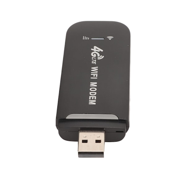 4G LTE USB WiFi Router 150Mbps Understøtter 10 Brugere Bærbar WiFi Modem Mobil Wifi Router til Tablet Laptop Sort