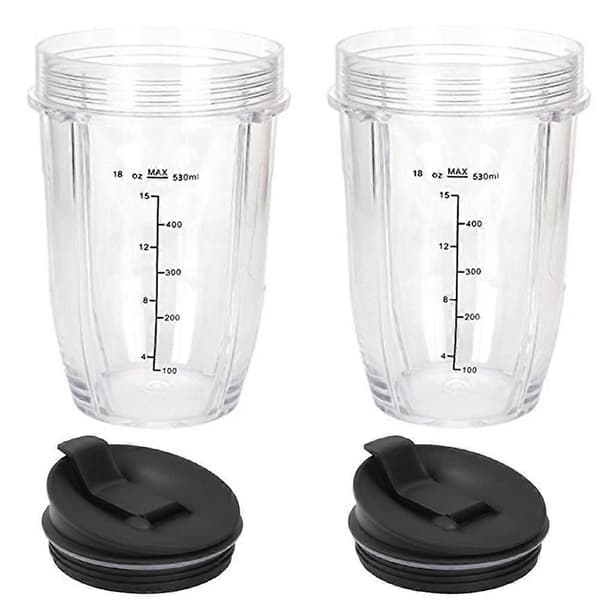 Blender Kop Udskiftning til Blender Blender Reservedele, Blender Kopper (18Oz/530Ml)