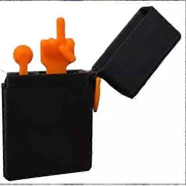 Morsom lighter med langfinger, 3D-printet langfinger-lighter, spøkegaver