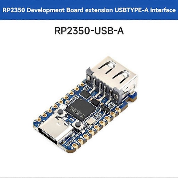 RP2350-USB-A RP2350A USB Mini Utvecklingskort 2Mb Flash Core Board