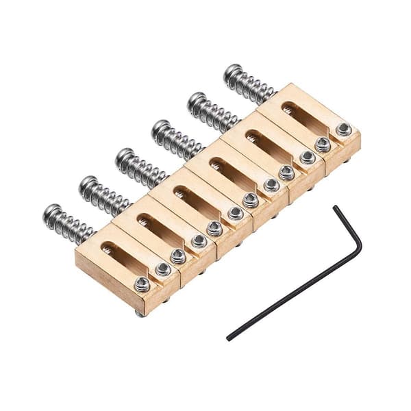 6 st Elektrisk Gitarr Enkelt Shake Tremolo Bro Strängkod, Bottensträngsbar Trycksträng Co